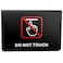 dealzEpic DO NOT TOUCH Table Top Tent Sign Black Acrylic DoubleSided Tabletop Sign 41 x 26 inches Set of 2