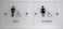 Custom Product Designer ADA Men Women Restroom Sign Set with Braille and Stand Off Mounts 9 Square Frosted