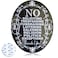 Dxsigns No Soliciting Sign for Home No Trespassing Signs Aluminum 5 X 4 Laser Engraving Anodized Aluminum Never Change ColorNew Version