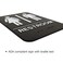 EXCELLO GLOBAL Excello Global Products Plastic Restroom Sign Easy to Mount with Braille ADA Compliant Great for Business Restaurants 6x9 Men Women Unisex