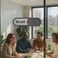 GEEKBEAR In Use Available Slider Door Sign for Home Office Premium MDF 75 x 22 in Blue