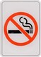 Hillman No Smoking Symbol Sign 5 x 7