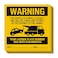 Sutter Signs Illegally Parked Warning Stickers Pack of 25 Tow Away Warning Sign for Illegal Car Vehicle Parking Violation