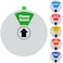 Kichwit Do Not Disturb Sign for Office Door Lunch Gone for Today In a Meeting Please Knock Office Door Sign 5 Silver