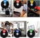 Kichwit Privacy Sign for Offices Extra Large 6 Inch Do Not Disturb Back Soon In a Meeting Gone for Today Please Knock Lunch Break Door Sign Black
