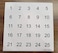NapTags Circle Numbered Vinyl Decal Stickers Flexible Vinyl with Acrylic Adhesive Backer 15 inches x 15 inches White with Black Numbers 125