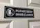 Rockmount Electronics OutdoorIndoor 2 Pack 9 X 3 Please Keep Door Closed Black White Vinyl Label Sticker Decal for Business Store Shop Cafe Office Restaurant Back Self Adhesive Vinyl