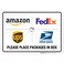 Sigo Signs Package Delivery Sign Please Leave Packages Here Sign FedEx Amazon UPS USPS 10x7 Inches Rust Free 040 Aluminum Fade Resistant Made in USA by