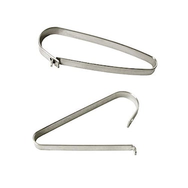 Qikdesign 20 Pcs Real Estate Sign Clips Sign Rider Clips for Hanging Signs