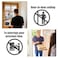 Qofaoye No Soliciting Sign for House That Keeps Solicitors Away Super strong tape for all surfaces 83 24 In2026 version Perfect for Home Office Front Doors Windows Walls Courtyard