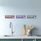 All Quality Standard Employees Must Wash Hands DoorWall Sign Brushed Gold Small