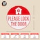 YIKIADA Please Lock The Door Sticker 3 3 Inches Vinyl SelfAdhesive Decals Waterproof Close Door Warning Labels Gate Office Window Indoor Clings 10 Pack