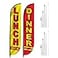 LookOurWay 12Feet Tall Lunch Special and Dinner Special Feather Flag Banner for Business Advertising 2Pack Includes 2 Banner Flags 2 Pole Sets and 2 Ground Spikes 10M1200130 10M1200131