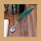 Acxico 1Pcs Vintage Round Metal Insertion Pen Holder Feather Quill Dip Pens Base for School Office Supplies Student Gift