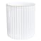 CROWNOS Pen Holder for Desk Ceramic Pencil Cup Office Desk Organizer Makeup Brush Holder White