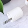 CROWNOS Pen Holder for Desk Ceramic Pencil Cup Office Desk Organizer Makeup Brush Holder White