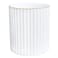 CROWNOS Pen Holder for Desk Ceramic Pencil Cup Office Desk Organizer Makeup Brush Holder White