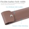 Haecsfl Adjustable Elastic Band Pen Holder for Notebooks Pen Sleeve Pouch for Journals Pencil Holder Bible Planner Accessories Cute Pencil Case1Brown