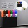 Lidwot Black Strong Magnetic Dry Erase Marker Holders Pen Holders for Whiteboard Fridge Locker Magnetic Organizer for Office Kitchen and School No Drilling Nails or Glue Needed