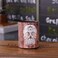 LINKWELL Antique Halloween Wood Slat Sugar Skull PU leather Pencil Pen Holder Desk Organizer PH03