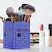 Mango Steam Metal Pen Holder Makeup Brush Cup Organizer for Office Bathroom Vanity Blue Police Box