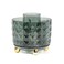 Marte Vanci Rotating Pen Holder for Desk 360Rotating Pen Pencil Organizer with 6 Compartment Makeup Brush Holder Organizer Dark Green