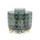 Marte Vanci Rotating Pen Holder for Desk 360Rotating Pen Pencil Organizer with 6 Compartment Makeup Brush Holder Organizer Dark Green