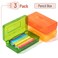 Mr. Pen Mr Pen Plastic Pencil Case Box 3 Pack Large Crayon Marker Pen Organizer Plastic Bead Organizing Container with SnapTight Lids Clear Craft Storage Boxes School Supplies