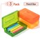 Mr. Pen Mr Pen Plastic Pencil Case Box 3 Pack Large Crayon Marker Pen Organizer Plastic Bead Organizing Container with SnapTight Lids Clear Craft Storage Boxes School Supplies