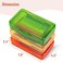 Mr. Pen Mr Pen Plastic Pencil Case Box 3 Pack Large Crayon Marker Pen Organizer Plastic Bead Organizing Container with SnapTight Lids Clear Craft Storage Boxes School Supplies