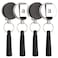 pasezenn 4 Pieces Heavy Duty Retractable Pull Pen Pencil HolderIdeal Grip for Markers and Carpenter PencilsElastic Silicone Pencil Holder for Carpenters Nurses Waitresses Construction Workers