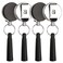 pasezenn 4 Pieces Heavy Duty Retractable Pull Pen Pencil HolderIdeal Grip for Markers and Carpenter PencilsElastic Silicone Pencil Holder for Carpenters Nurses Waitresses Construction Workers