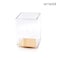 SIRMEDAL Acrylic Pencil and Pen Holder Gold Desktop Stationery Organizer Modern Design Makeup Brush Cup Organizer for Desk Table Office School Supplies
