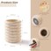 WORHE Pen Holder Stand for Desk Natural Travertine Stone Makeup Brush Holders Modern and Functional Pencil Cup for Office Supplies Tableware Organizer for Home Decor School Beige PH90110