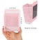 zeyce Magnetic Pencil Holder Extra Strong Magnets Mesh Marker Holder Perfect for Whiteboard Refrigerator and Locker Accessories 1 Baskets Blush