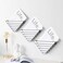 CROISSANT Wall Mounted File OrganizerMetal Magazine Basket Wall Mounted Magazine Rack Suitable for Hanging File Folders for Office Living RoomBlack 1 Pack
