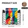ZAYHENYOO Hanging Wall File Organizer Wall Mounted Magazine Rack Wall File Holder Storage Metal for Office and Bathroom Hanging Magazine Mail Paper Document Folder and BooksBlack
