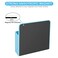 luvtree Blue Strong Magnetic Marker HolderDry Erase Pen Holder Storage for Dry Erase Marker Eraser Bottle Opener Remote Controls Notes Ideal for Magnetic Board Fridge Door and Locker