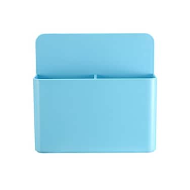 luvtree Blue Strong Magnetic Marker HolderDry Erase Pen Holder Storage for Dry Erase Marker Eraser Bottle Opener Remote Controls Notes Ideal for Magnetic Board Fridge Door and Locker