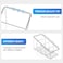 MaxGear Remote Control Holder Clear TV Remote control Storage Organizer Small Plastic Caddy for Home 1 Pack