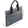enyuwlcm Oxford Document Bag with Handle and Meeting Office School Organizer Handbag Briefcase for Carrying Paper Files 1 Pack Gray
