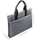 enyuwlcm Oxford Document Bag with Handle and Meeting Office School Organizer Handbag Briefcase for Carrying Paper Files 1 Pack Gray