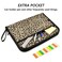 ZZKKO Abstract Leopard 13 Pockets Expanding File Folder with Sticky Labels Accordion File Folder Document Organizer Letter Size A4 Papers Expandable File Keeper