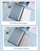 SKYDUE Document Organizer Accordion Folder with Front Pocket 7 Pocket Expanding File Folder Letter Size Important Document Folder with Double Zipper School Office Supplies Blue 1 Pack