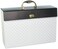 U Brands ModernNoir Expandable File 19 Pocket White 201A0206