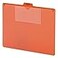 SMEAD Smead Poly Out Guide TwoPocket Style 15Cut Tab Center Position Guide Height Letter Size Red 50 per Box 51920