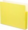SMEAD Smead File Pocket StraightCut Tab 134 Expansion Letter Size Yellow 25 per Box 73223