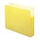 SMEAD Smead Pocket Letter Straight 575Inch Expansion Yellow 10 per Box 73243