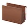 SMEAD Smead End Tab TUFF File Pocket Reinforced StraightCut Tab 7 Expansion Tyvek Gusset Extra Wide Letter Size Redrope 5 per Box 73795