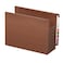 SMEAD Smead End Tab TUFF File Pocket Reinforced StraightCut Tab 7 Expansion Tyvek Gusset Extra Wide Letter Size Redrope 5 per Box 73795